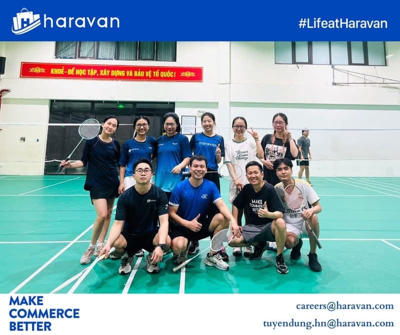 Câu lạc bộ cầu lông Haravan - Ảnh 1