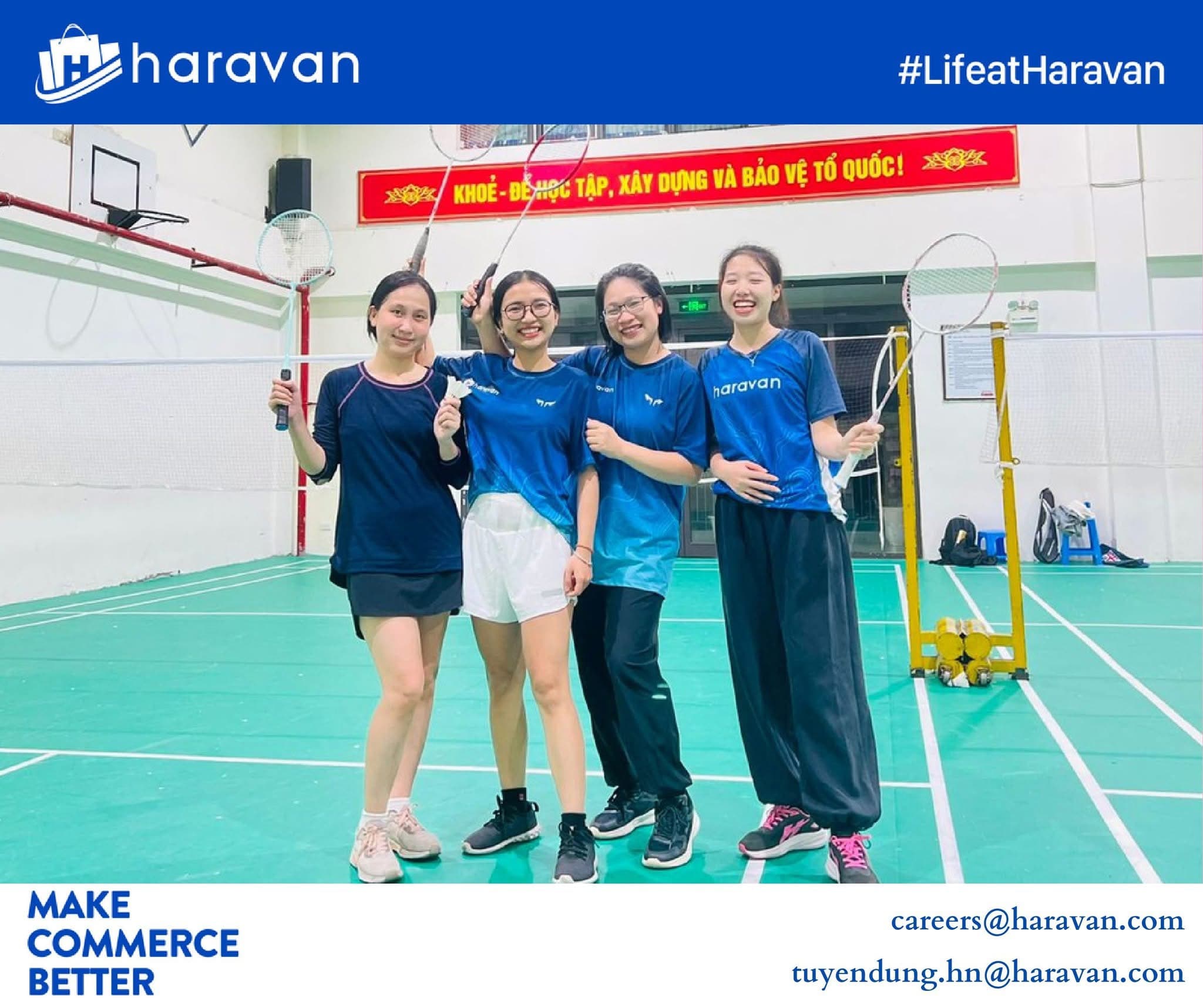 Câu lạc bộ cầu lông Haravan - Ảnh 3